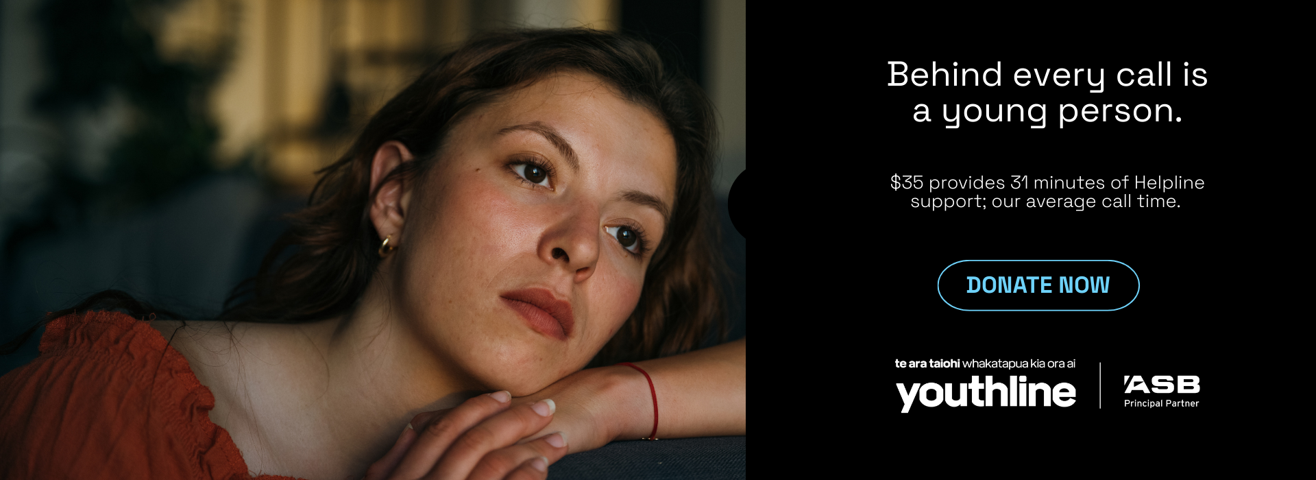 Behind every call is a young person.